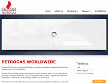Tablet Screenshot of petrogasworldwide.com